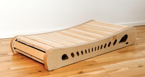 The Office Walker in solid oak